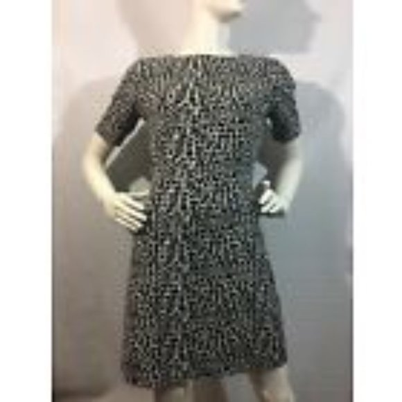 & Other Stories mini dress in animal print size 10 - Picture 3 of 3